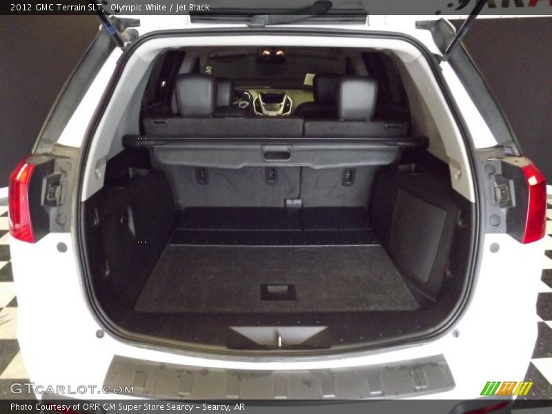 Olympic White / Jet Black 2012 GMC Terrain SLT