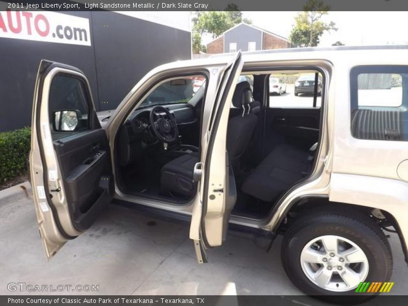 Light Sandstone Metallic / Dark Slate Gray 2011 Jeep Liberty Sport