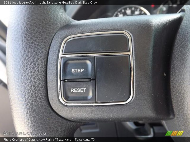 Light Sandstone Metallic / Dark Slate Gray 2011 Jeep Liberty Sport