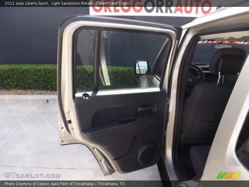 Light Sandstone Metallic / Dark Slate Gray 2011 Jeep Liberty Sport
