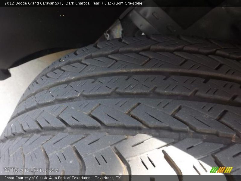 Dark Charcoal Pearl / Black/Light Graystone 2012 Dodge Grand Caravan SXT