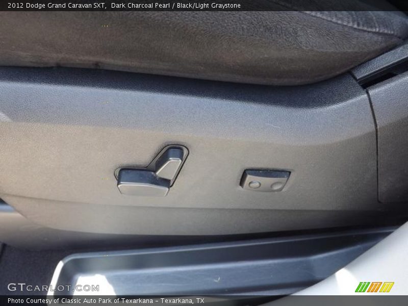 Dark Charcoal Pearl / Black/Light Graystone 2012 Dodge Grand Caravan SXT