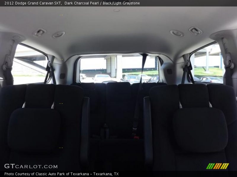 Dark Charcoal Pearl / Black/Light Graystone 2012 Dodge Grand Caravan SXT
