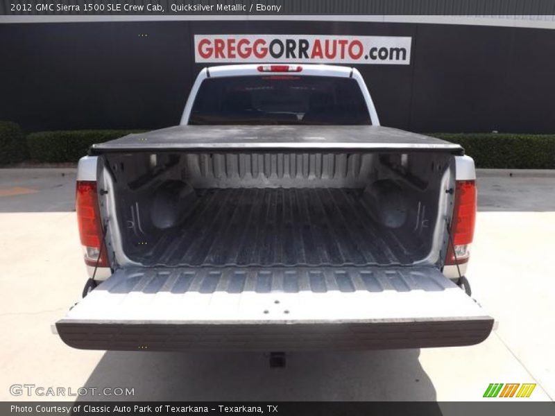 Quicksilver Metallic / Ebony 2012 GMC Sierra 1500 SLE Crew Cab
