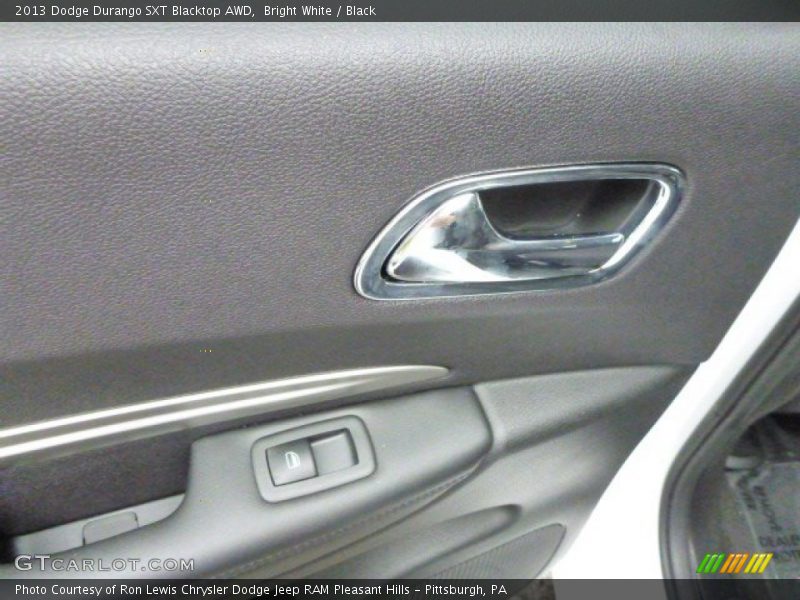 Bright White / Black 2013 Dodge Durango SXT Blacktop AWD
