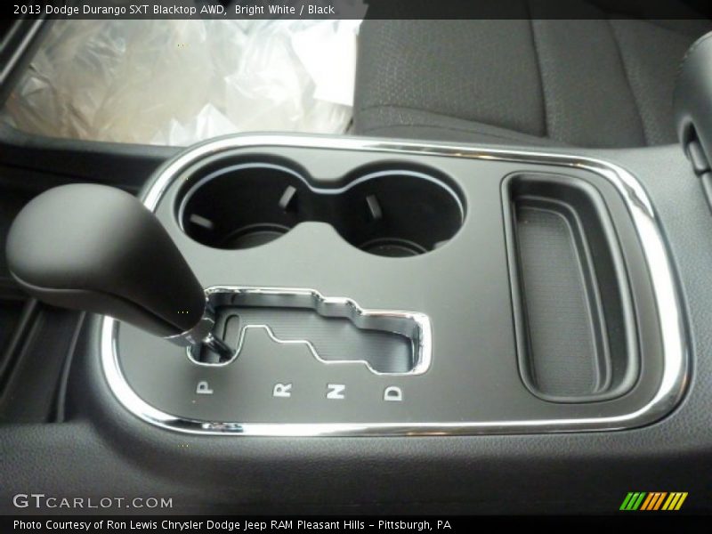 Bright White / Black 2013 Dodge Durango SXT Blacktop AWD