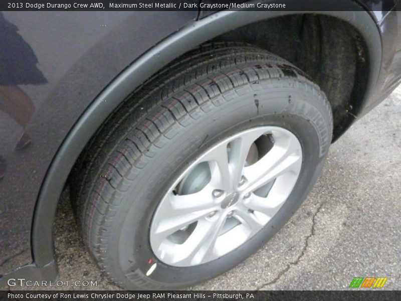 Maximum Steel Metallic / Dark Graystone/Medium Graystone 2013 Dodge Durango Crew AWD