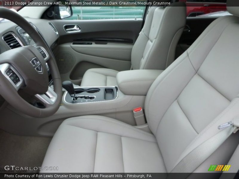 Maximum Steel Metallic / Dark Graystone/Medium Graystone 2013 Dodge Durango Crew AWD