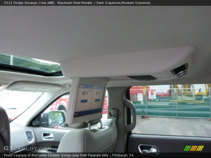 Maximum Steel Metallic / Dark Graystone/Medium Graystone 2013 Dodge Durango Crew AWD