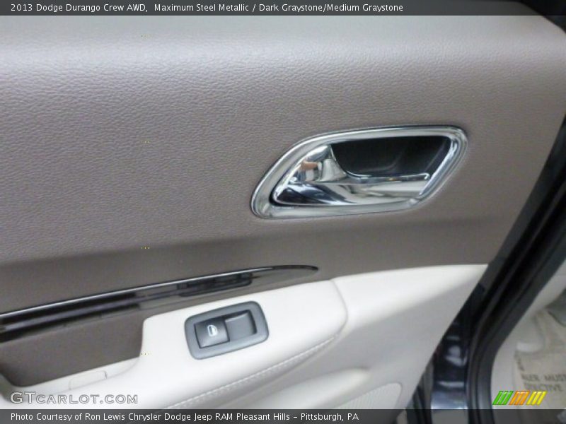 Maximum Steel Metallic / Dark Graystone/Medium Graystone 2013 Dodge Durango Crew AWD