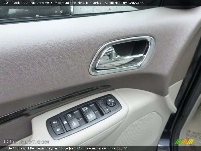 Maximum Steel Metallic / Dark Graystone/Medium Graystone 2013 Dodge Durango Crew AWD