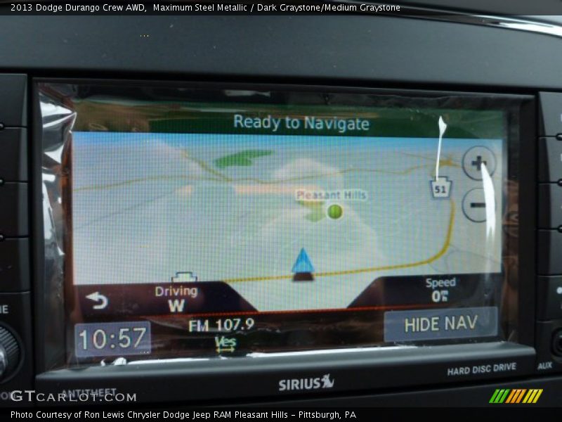 Maximum Steel Metallic / Dark Graystone/Medium Graystone 2013 Dodge Durango Crew AWD