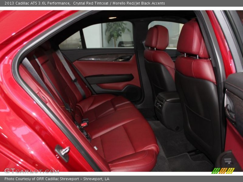 Rear Seat of 2013 ATS 3.6L Performance