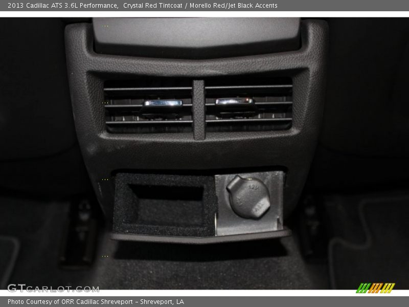 Crystal Red Tintcoat / Morello Red/Jet Black Accents 2013 Cadillac ATS 3.6L Performance