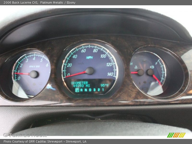  2006 Lucerne CXS CXS Gauges