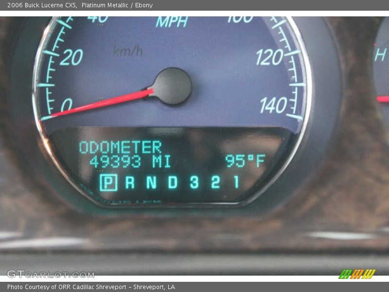 Platinum Metallic / Ebony 2006 Buick Lucerne CXS