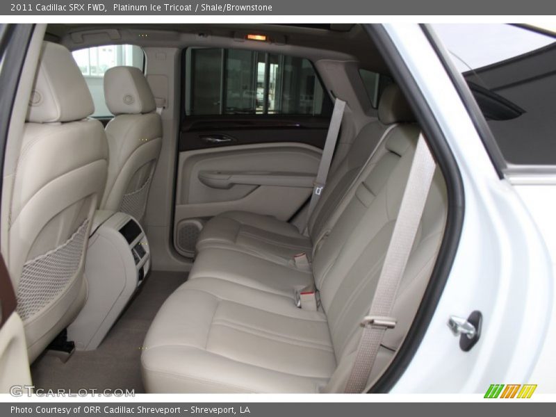 Platinum Ice Tricoat / Shale/Brownstone 2011 Cadillac SRX FWD
