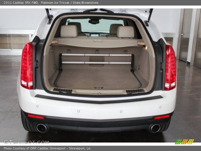 Platinum Ice Tricoat / Shale/Brownstone 2011 Cadillac SRX FWD
