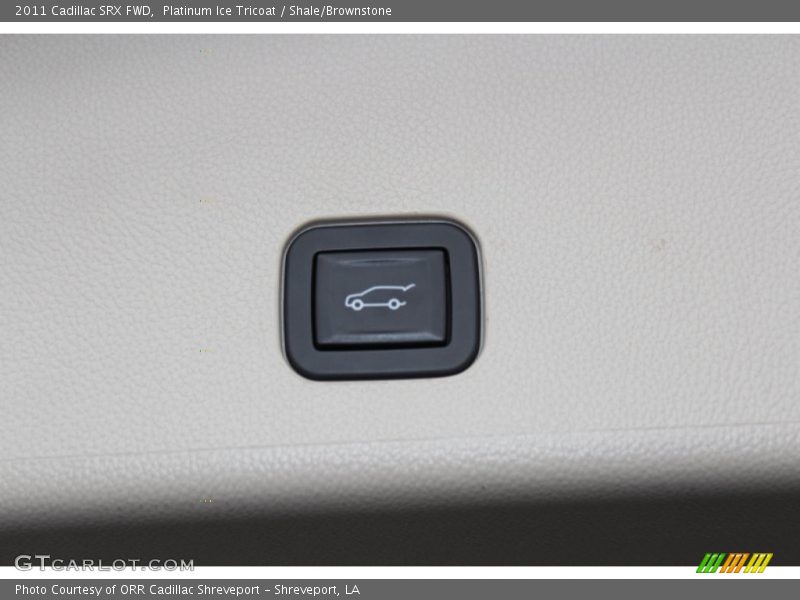 Platinum Ice Tricoat / Shale/Brownstone 2011 Cadillac SRX FWD
