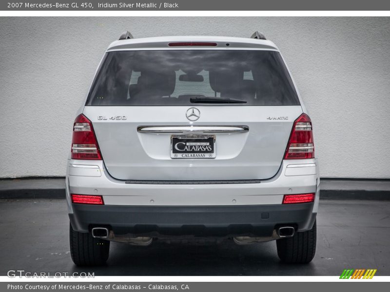 Iridium Silver Metallic / Black 2007 Mercedes-Benz GL 450