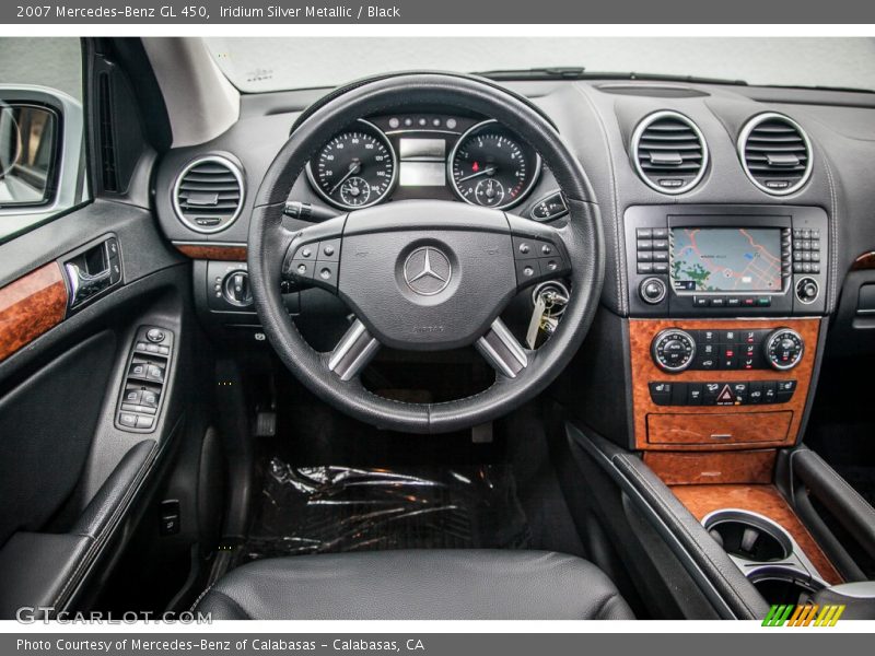 Iridium Silver Metallic / Black 2007 Mercedes-Benz GL 450