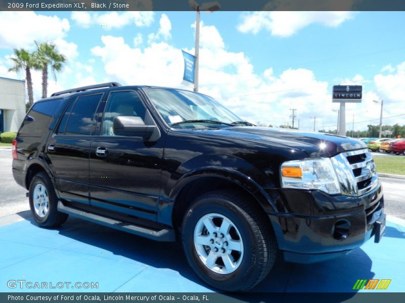 Black / Stone 2009 Ford Expedition XLT