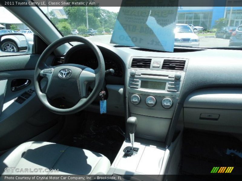 Classic Silver Metallic / Ash 2011 Toyota Camry LE