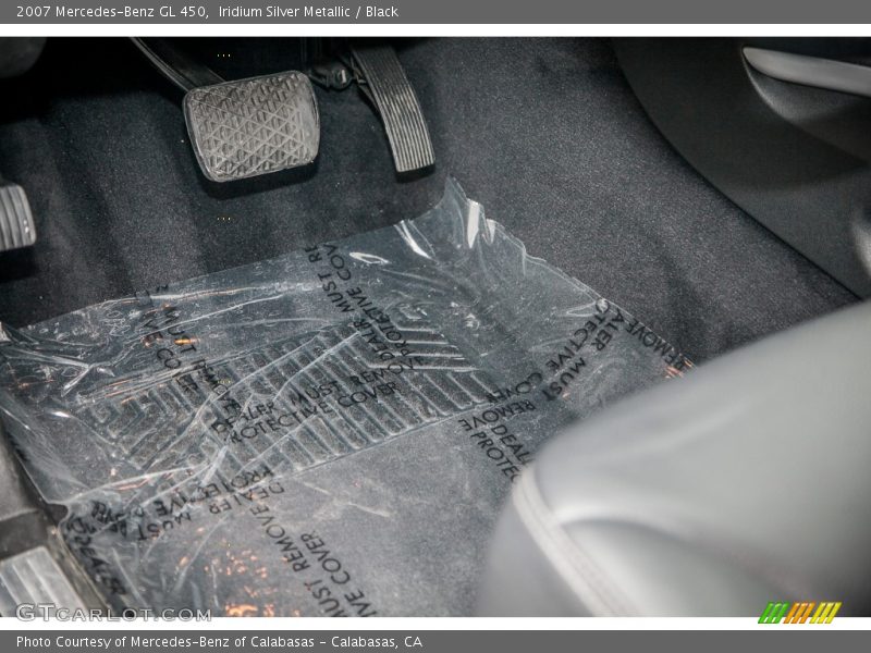 Iridium Silver Metallic / Black 2007 Mercedes-Benz GL 450