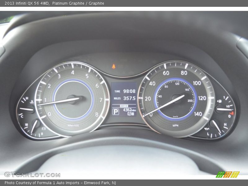 Platinum Graphite / Graphite 2013 Infiniti QX 56 4WD