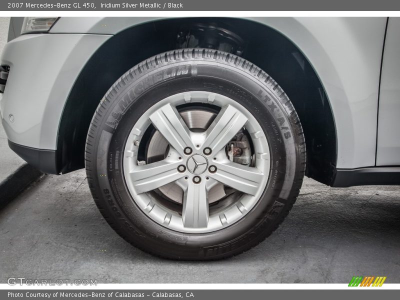 Iridium Silver Metallic / Black 2007 Mercedes-Benz GL 450
