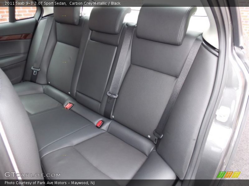 Carbon Grey Metallic / Black 2011 Saab 9-3 2.0T Sport Sedan