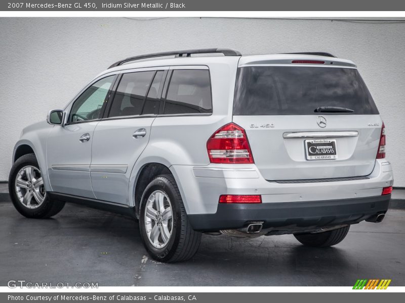 Iridium Silver Metallic / Black 2007 Mercedes-Benz GL 450