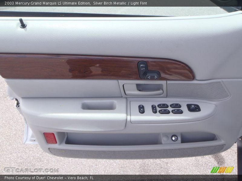 Silver Birch Metallic / Light Flint 2003 Mercury Grand Marquis LS Ultimate Edition