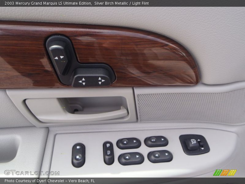 Silver Birch Metallic / Light Flint 2003 Mercury Grand Marquis LS Ultimate Edition