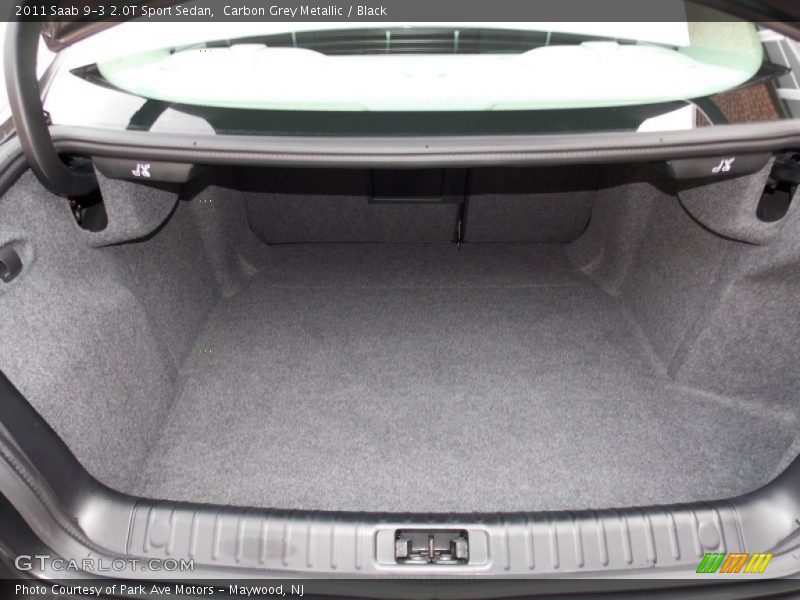 Carbon Grey Metallic / Black 2011 Saab 9-3 2.0T Sport Sedan