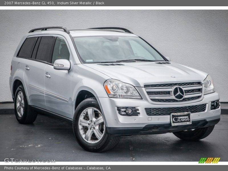Iridium Silver Metallic / Black 2007 Mercedes-Benz GL 450