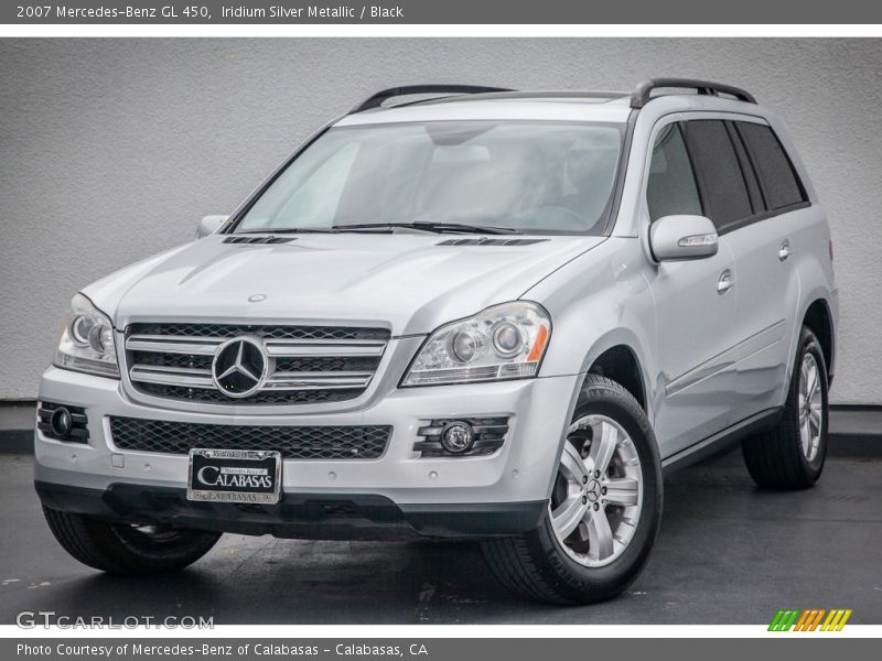 Iridium Silver Metallic / Black 2007 Mercedes-Benz GL 450
