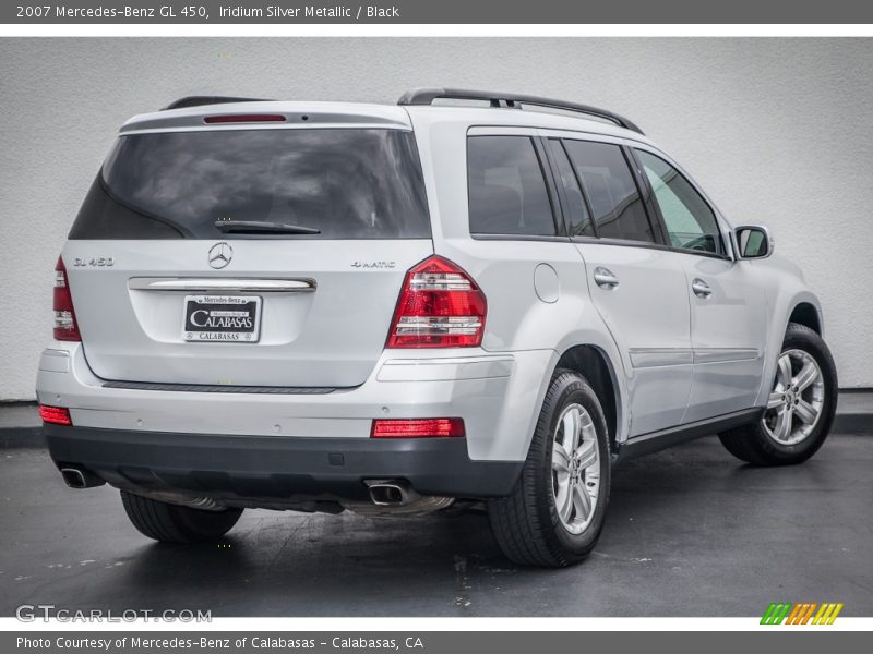 Iridium Silver Metallic / Black 2007 Mercedes-Benz GL 450