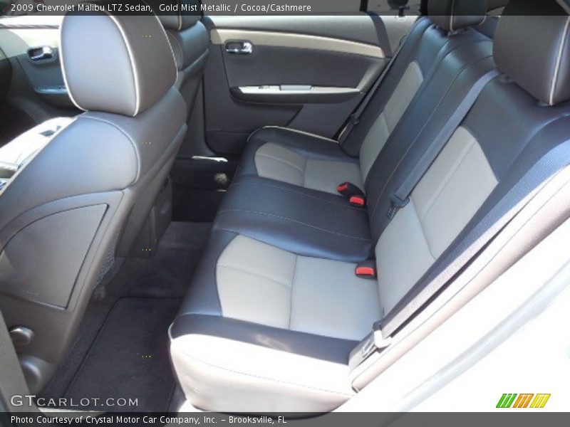 Gold Mist Metallic / Cocoa/Cashmere 2009 Chevrolet Malibu LTZ Sedan