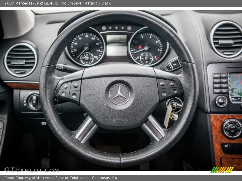 Iridium Silver Metallic / Black 2007 Mercedes-Benz GL 450