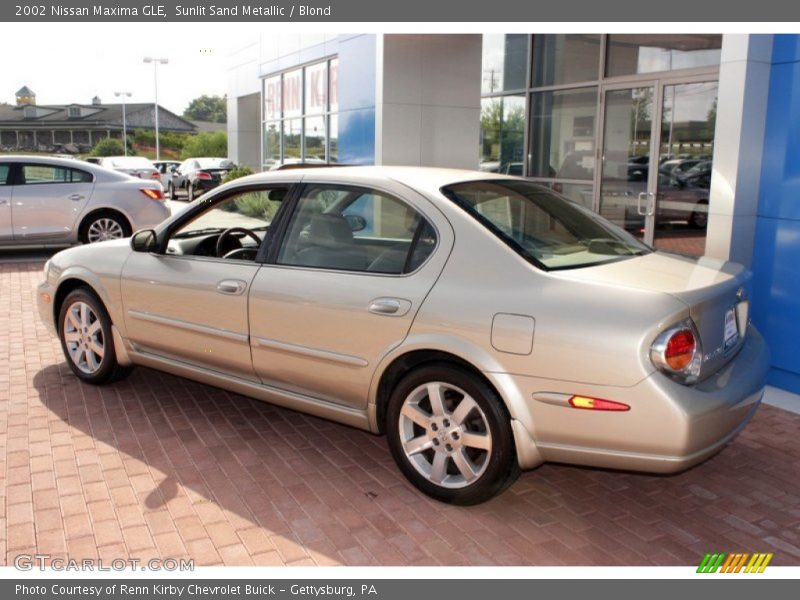 Sunlit Sand Metallic / Blond 2002 Nissan Maxima GLE