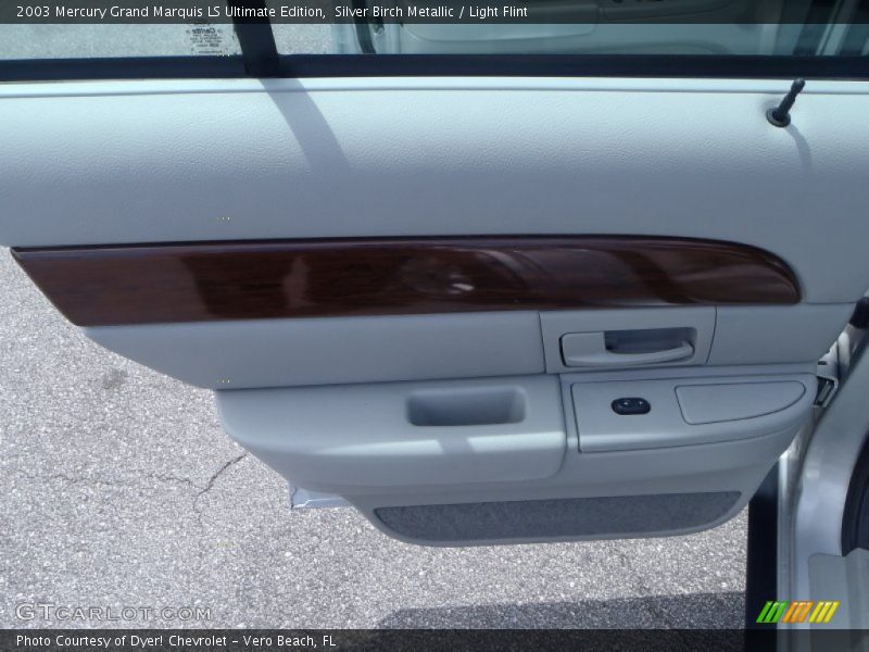 Silver Birch Metallic / Light Flint 2003 Mercury Grand Marquis LS Ultimate Edition