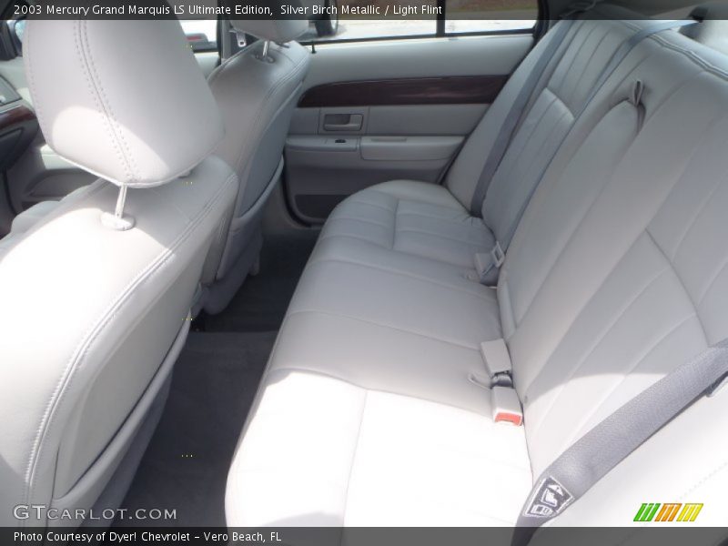 Silver Birch Metallic / Light Flint 2003 Mercury Grand Marquis LS Ultimate Edition