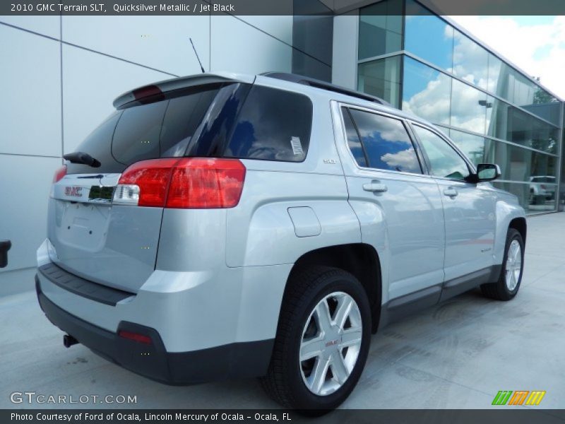 Quicksilver Metallic / Jet Black 2010 GMC Terrain SLT