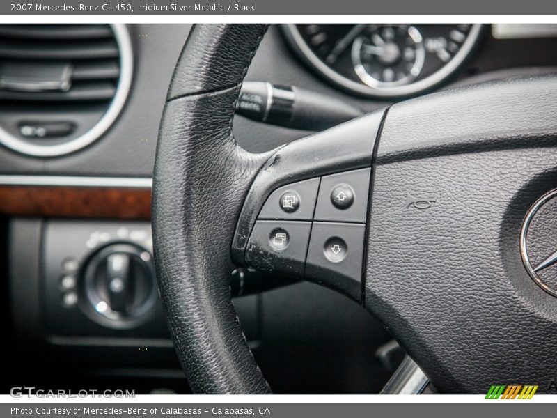 Iridium Silver Metallic / Black 2007 Mercedes-Benz GL 450