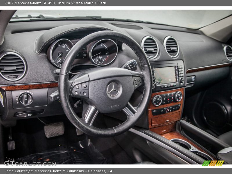 Iridium Silver Metallic / Black 2007 Mercedes-Benz GL 450