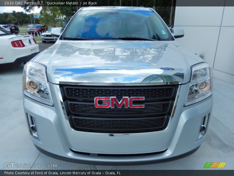 Quicksilver Metallic / Jet Black 2010 GMC Terrain SLT