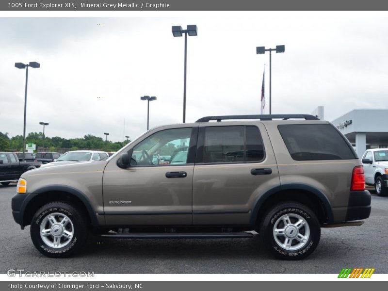 Mineral Grey Metallic / Graphite 2005 Ford Explorer XLS