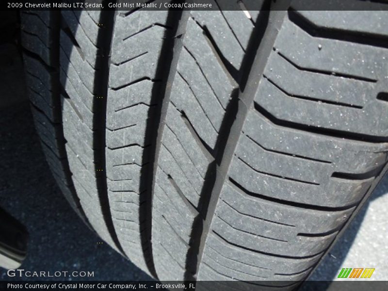 Gold Mist Metallic / Cocoa/Cashmere 2009 Chevrolet Malibu LTZ Sedan