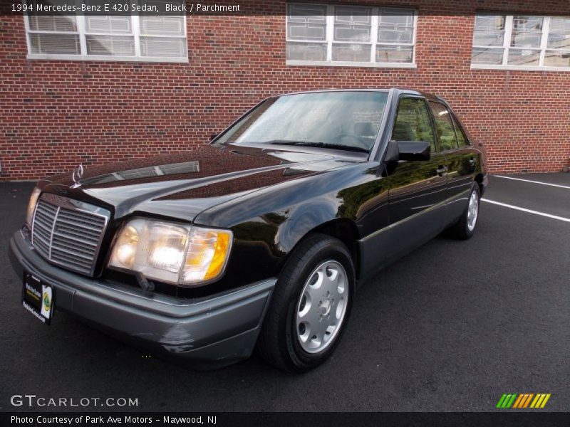 Black / Parchment 1994 Mercedes-Benz E 420 Sedan